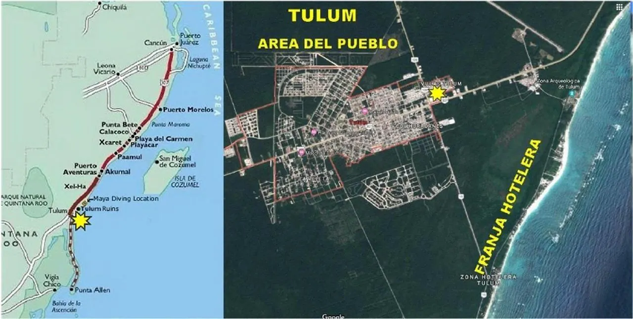 Vandrarhem Villas Tulum Glamping Mexiko
